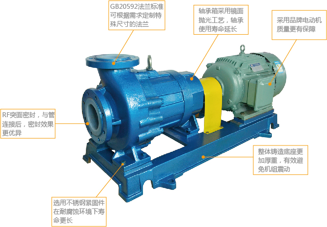 CQB-FA氟塑料磁力泵人性設(shè)計(jì)